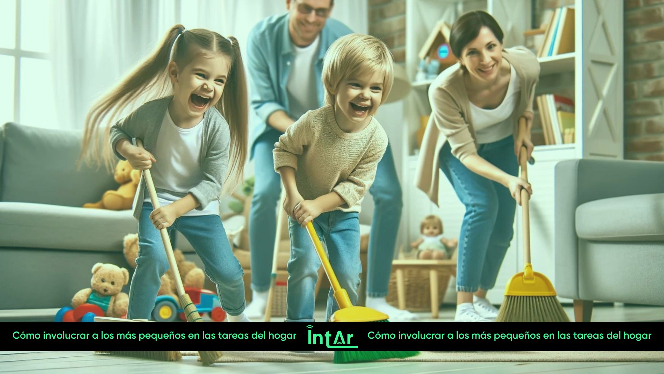 Cómo involucrar a los más pequeños en las tareas del hogar: estrategias efectivas y divertidas