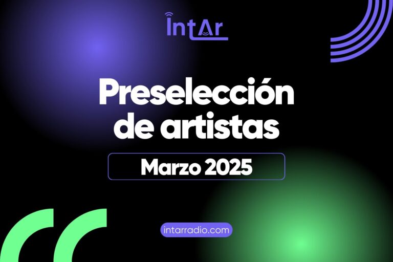 preselección de artistas emergentes marzo 2025