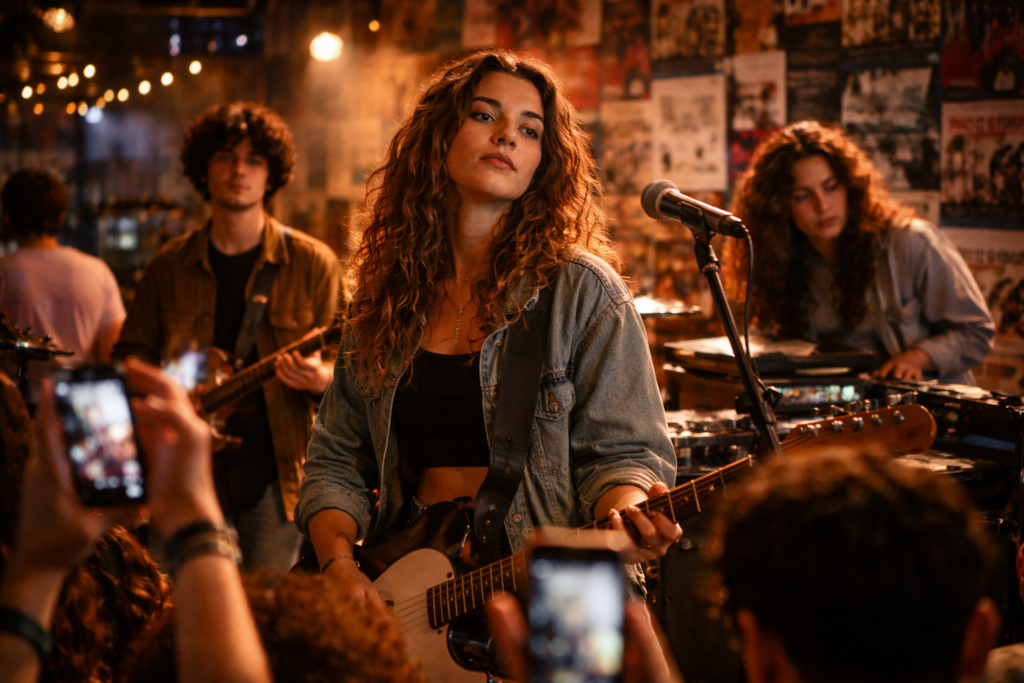 destacar en una escena musical saturada