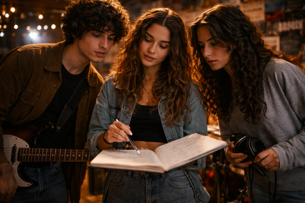 destacar en industria musical saturada