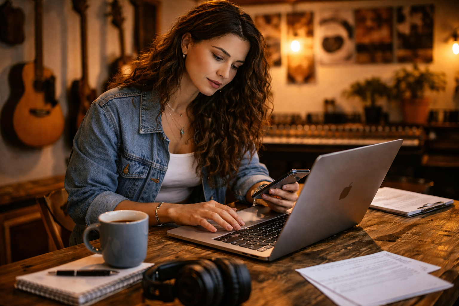 cómo enviar música a radios